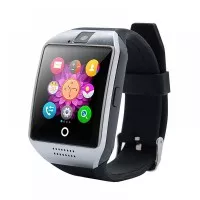 Smart Watch Q18 Smartwatch DZ09 U9 Pro Curved Screen Silver Black U8