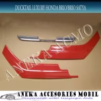 Ducktail ABS Plastik Mobil Honda Brio Satya