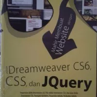 Buku Mahir Membuat Website dengan Adobe Dreamweaver CS6, CSS ,JQuery