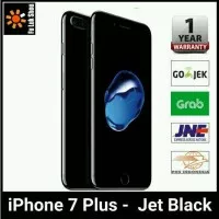 READY STOCK iPhone 128gb 7 Plus Jet Black Garansi Apple 1 Tahun 128 gb