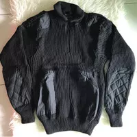 Sweater Hitam Brimob Polri