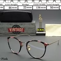 Frame kacamata minus VINTAGE kacamata minus frame korea vintage oval