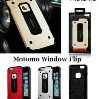 Hardcase / Hard Case / Cover Motomo Iphone 5 / 5G / 5S Window Softcase