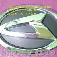 EMBLEM LOGO DAIHATSU HITAM - GRILL DEPAN ALL NEW XENIA