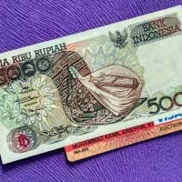 UANG KUNO UANG LAMA Rp.5000 Sasando tahun 1992