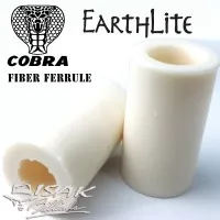 Ferrule Cobra Earthlite - Fiber White - Billiard Cue Stick Biliar Stik