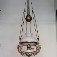 lampu antik gantung klasik R 28 jawa betawi retro kerek