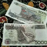 Uang kuno 5000 rupiah 1992 Sasando