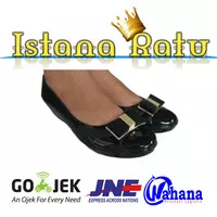 Sepatu Wanita Wedges Pentofel Karet Jelly Pita