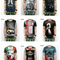 Grosir kaos Distro 3d Fullprint|Murah|Surfing|Grade|super|premium|Ori