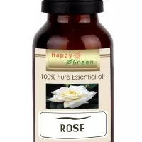 Happy Green Minyak Atsiri Bunga Mawar (10 ml) - Rose Absolute Oil