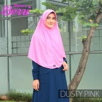 Jual Hijab Alsa Bergo BERRI Dusty Pink Size M, L