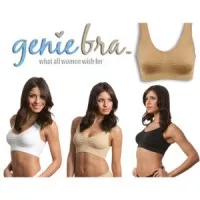 Genie Ahh Bra No Pads Cup Busa BH Underwear Lingerie 1 Box isi 3 in 1