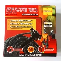 KABEL ANTENNA TV COAXIAL KITANI 5C + PLUG 20M