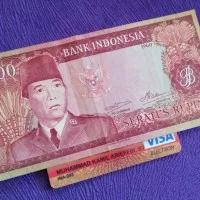 UANG KUNO UANG LAMA 100 Rupiah Seri Soekarno tahun 1960