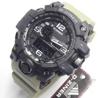 jam tangan pria / cowok d-ziner ori 8119 tali full warna