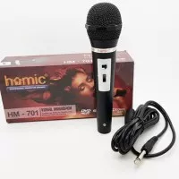 Mic homic hm-701 mikropon with VOLUME suara Microphone