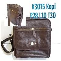 Tas Kulit Papillon Original K3015 Kopi Tali Kulit Cowok Pria