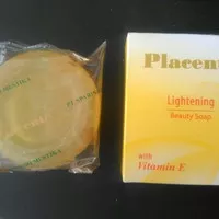 PLACENTA LIGHTENING BEAUTY SOAP VITAMIN E-SABUN PLACENTA BPOM