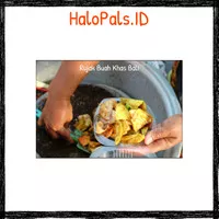 Rujak Buah Mix Fruit Khas Bali Makanan Food Indonesia Kartu Pos Stamp