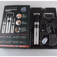 KEMEI KM-1210 3 In 1 Rechargeable Nose Trimmer Hair Trimmer And Shaver