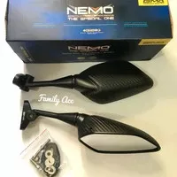 Spion Nemo Carbon Pendek R25 - R15 - Nmax