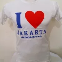 kaos jakarta/oleh oleh jakarta/souvenir jakarta/oblong jakarta