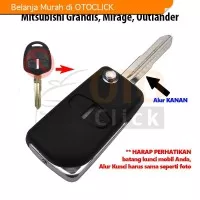 Casing Kunci Lipat Flip Key Rumah Kunci Mitsubishi Grandis Mirage