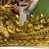 patung kimsin 8 dewa perahu naga