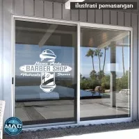 CUTTING STICKER BARBERSHOP - CUTTING STIKER BARBER SHOP - BISA CUSTOM