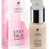 Caring Colours Stay True Foundation 30ml 02 Shell Petl New 111422