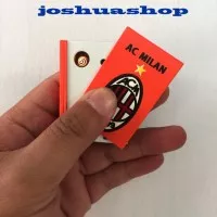 Korek Api Elektrik ( USB Lighter ) Tipe Kartu Motif Club Bola