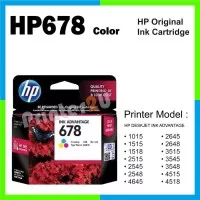 Cartridge Tinta Original HP 678 Color CZ108AA