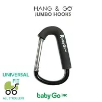 BABYGO INC JUMBO STROLLER HOOKS HOOKED HOOK BABY GO BABYGOINC