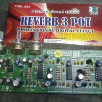 Kit Echo Reverb 3potensio Tipe634