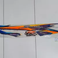 Striping Sticker Lis Suzuki Smash 110 2003 2004 Biru