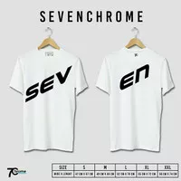 KAOS ORIGINAL SEVENCHROME PEPSI ON WHITE BAJU COWOK TEE PRIA MURAH