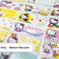 Hello Kitty Sticker MEDIUM Name Label. Stiker karakter Sanrio lucu utk nama di buku, tas sekolah, hp, hadiah