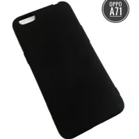 CASE MATTE OPPO A71/Soft Black Anti Minyak Softcase Slim Matte Soft