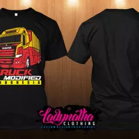 Kaos Distro Truck Modified Indonesia Canter Mania Truk Miniatur