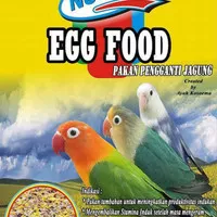 EGG FOOD NUTRIMA PAKAN BURUNG LOVE BIRD PENGGANTI JAGUNG SAAT PRODUKSI