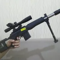 Mainan tembakan airsoft barrett Senapan Sniper SVS M806 mp900 mp3