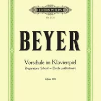Buku Ebook piano: BEYER Vorschule im Klavierspiel op .101