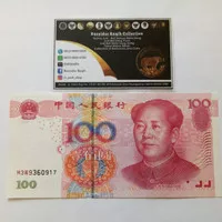 Uang 100 Yuan CNY China Tahun 2005 Grade AUNC /UNC