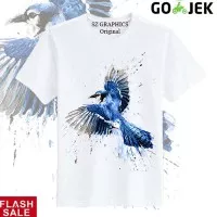 sz graphics/bird freeze/kaos pria/t shirt pria/kaos