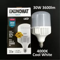 Lampu LED Ekonomat NOVA 30Watt Cool White 4000K 30 W 30W Capsul Kapsul
