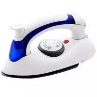 Setrika Uap Mini Lipat 2 In 1 Hetian Travel Steam Iron