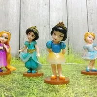 CAKE TOPPER FIGURIN DISNEY PRINCESS KUE ULTAH HIASAN KUE PRINCESS