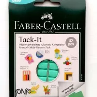 Faber Castell Tack It Reusable Multi-Purpose Tack Lem Serbaguna Isi 42