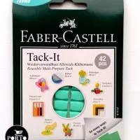 Faber Castell Tack It Reusable Multi-Purpose Tack Lem Serbaguna Isi 42